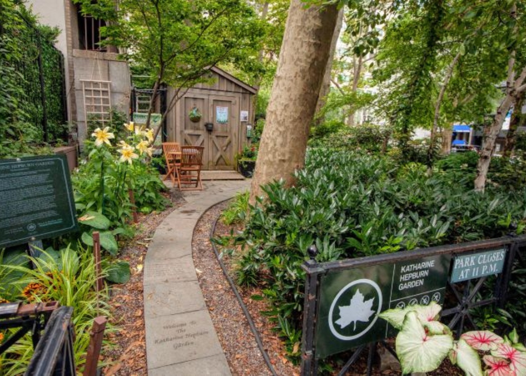 Lifestyle - Intro - Katharine Hepburn Garden credit_ NYC Parks